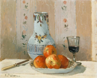 Camille Pissarro - Still Life with Apples and Pitcher.webp