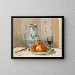 Camille Pissarro - Still Life with Apples and Pitcher.webp