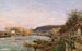 La Seine à Bougival - Camille Pissarro — näkymä teoksesta