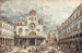 Venetsian Campo San Giacomo di Rialto - Canaletto — näkymä teoksesta
