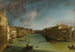 Grand Canal Palazzo Balbin suunnasta Rialtolle - Canaletto — näkymä teoksesta