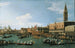 Bucintoron paluusta Taivaan nousun päivänä - Canaletto — näkymä teoksesta