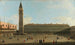 Place Saint-Marc, Venetsia - Canaletto — näkymä teoksesta
