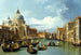 Canaletto Venetsian Grand Canalin sisäänkäynnin maalaus — näkymä teoksesta