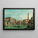 Canaletto — kehystetty taideteos seinällä