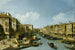 Le Grand Canal près du pont du Rialto Venetsia - Canaletto — näkymä teoksesta