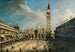 La Piazza San Marco Venetsiassa - Canaletto — näkymä teoksesta