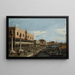 Venetsian Riva degli Schiavoni - Canaletto — kehystetty taideteos seinällä