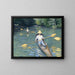 Maalauksen jäljennös Canoë sur la rivière Yerres - Gustave Caillebotte