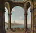 Caprice avec Saint Paul et le vieux pont de Londres - Antonio Joli — näkymä teoksesta