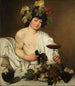 Bacchus - Le Caravage — näkymä teoksesta