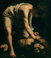 David ja Goljat - Le Caravage — näkymä teoksesta