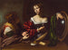 Martha ja Maria Magdaleena - Le Caravage — näkymä teoksesta