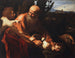 Le Sacrifice d'Isaac - Le Caravage — näkymä teoksesta