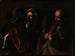 Le reniement de saint Pierre - Le Caravage — näkymä teoksesta