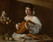 Le joueur de luth - Le Caravage — näkymä teoksesta