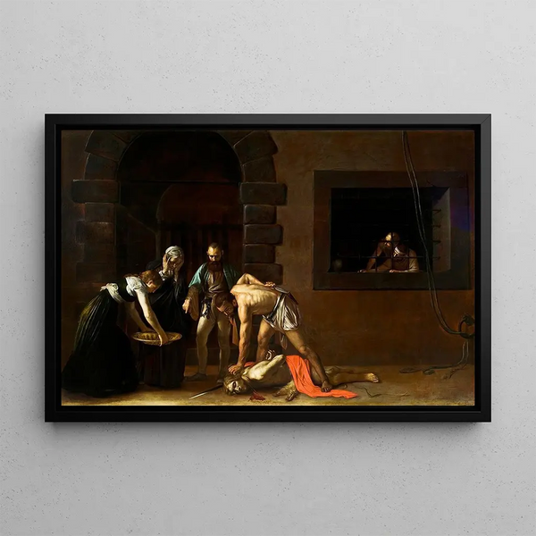 Caravaggio - The beheading of St John the Baptist.webp