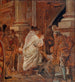 Cardinal bénissant des mendiants aux portes de l'église - Wilhelm Marstrand — näkymä teoksesta
