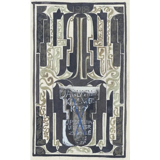 Carel Adolph Lion Cachet - Ontwerp voor Jan Ligthart kalender voor 1918.webp