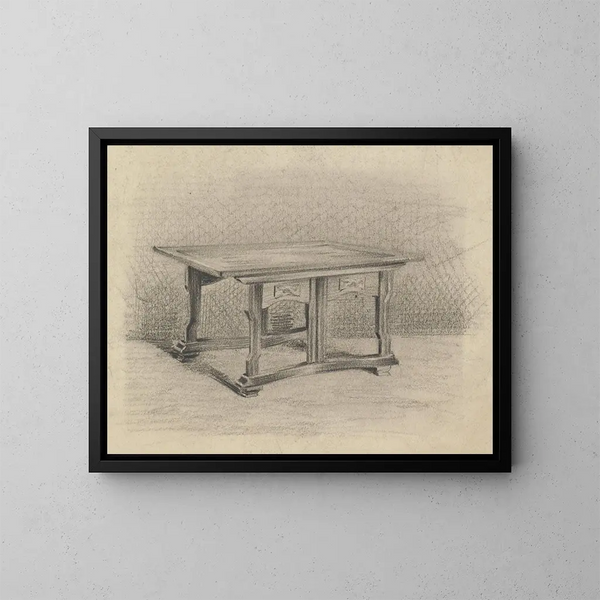 Design pour une table - Carel Adolph Lion Cachet — kehystetty taideteos seinällä