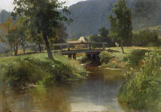 Carl Bolze - Bach mit Brcke.webp
