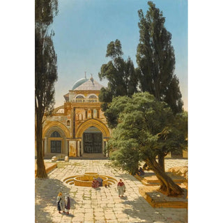 Carl Cowen Schirm - The AlAqsa Mosque Jerusalem.webp
