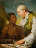 Kaksinkertainen muotokuva Carl Bernhard Wadström 1746-1799:stä ja prinssi Peter Panah - Carl Frederik von Breda — näkymä teoksesta