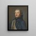 Georg Magnus Sprengtporten 1740-1819 - Carl Fredrich Brander — kehystetty taideteos seinällä