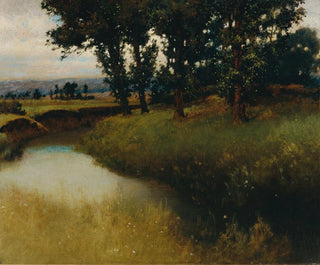 Carl Freiherr von Pidoll zu Quintenbach - Abendlandschaft.webp