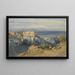 Alhambra-maalaus Espanja - Carl Friedrich Heinrich Werner — kehystetty taideteos seinällä