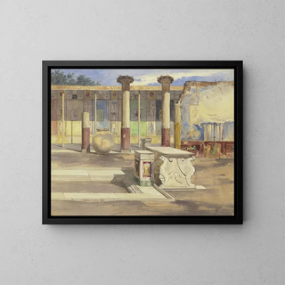 Carl Friedrich Heinrich Werner - Die Casa de Meleagro in Pompeji.webp