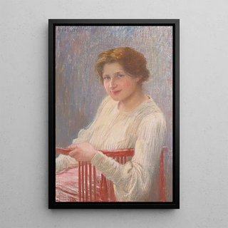 Carl Frschl - Bildnisstudie.webp