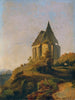 Carl Geylingin Kirkon rauniot, goottilainen kirkko kallion laella