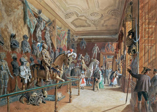 Carl Goebel the younger - Die Rstkammer III der Ambraser Sammlung.webp