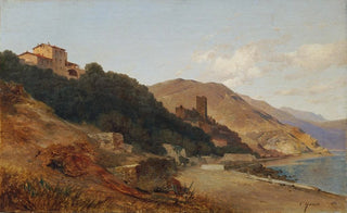 Carl Hasch - Italienische Abendlandschaft.webp