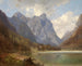 Toblach-järvestä - Carl Hasch — näkymä teoksesta