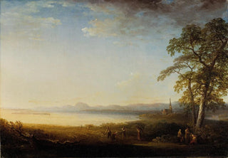 Carl Johan Fahlcrantz - Landskap vid Mora kyrka.webp