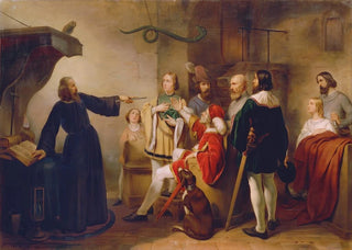 Carl Johann Nepomuk Hemerlein - Ein Astrologe weissagt Rudolf von Habsburg.webp