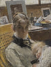 Une idylle en studio La femme de l'artiste et sa fille - Carl Larsson — näkymä teoksesta