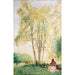 Maalauksen jäljennös Alla koivujen - Carl Larsson