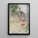 Kellarin lähellä - Carl Larsson — kehystetty taideteos seinällä