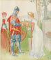 Lisana et Margon - Carl Larsson — näkymä teoksesta