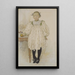 Martha Winslow - Carl Larsson — kehystetty taideteos seinällä