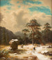 Ambiance hivernale - Carl Ludwig Scheins — näkymä teoksesta