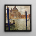 Santa Maria della Salute näkymä Grand Canalilta - Carl Moll — kehystetty taideteos seinällä