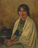 Femme de Taos - Carl Moon — näkymä teoksesta