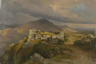Carl Morgenstern - Eine Zyklopenmauer bei Civitella dem heutigen Bellegra.webp