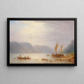 Carl Morgenstern - Mittagssonne St Goarshausen.webp