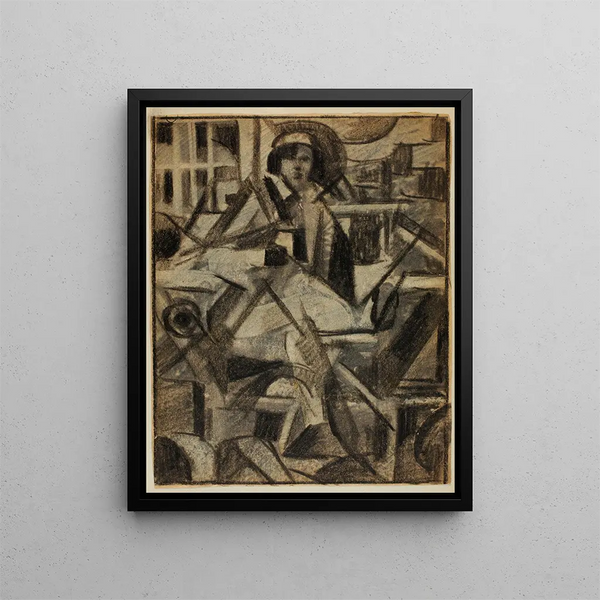 Carl Newman - Abstract  Woman.webp