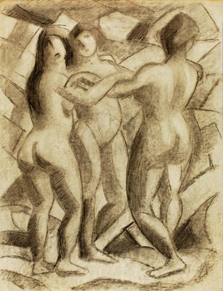 Carl Newman - Group of Three Female Nudes.webp